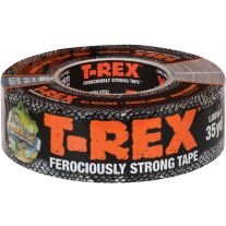 T-Rex 152402 48 mm x 35 yd 17 mil Cloth Tape, Metallic Silver
