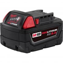 Milwaukee 48-11-1850 M18 XC 5.0 High Capacity RED LITHIUM Battery
