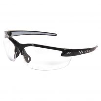 Edge Safety Eyewear DZ111-G2 Zorge G2 Black/Clear Lens Safety Glasses