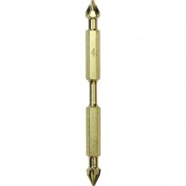 Makita B-39609 3-1/2" Impact Gold Number 1 Phillips Double-Ended Power Bit