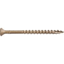 Pam Fastening SD-28-WDCH8212 2-1/2" x 2/3" Flat Head Pam Drive Type-8 Point Type-17 Exterior Copperhead Coated Strip Screws (1000/Pack)