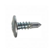 Primesource MTD81141 #8 x 1-1/4" Modified Truss Head Phillips Drive Zinc Needlepoint & Self Piercing Screws