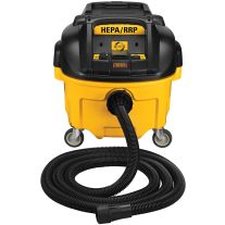 Dewalt DWV010 8 gal Wet/Dry HEPA/RRP Dust Extractor with Automatic Filter Clean