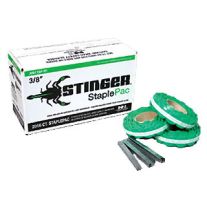 Spotnails 136420 3/8" Stinger Staple Plastic Cap Staples (2016/Pack)