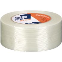 Shurtape 101230 48 mm x 55 m 4.5 mil Strapping Tape, White