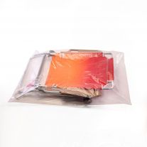 Laddawn 2395 16" x 16" 1mil Layflat Clear Bag (1000/case)