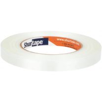 Shurtape 101228 12 mm x 55 m 4.5 mil Strapping Tape, White